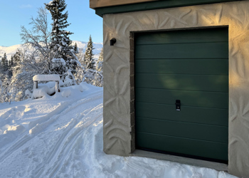 Skräddarsydd port för Snöskoter